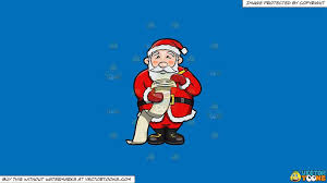 Clipart Santa Claus Making A Naughty And Nice List And Checking It Twice On A Solid Spanish Blue 016fb9 Background Naughty Santa Claus Awesome Lists Download 36 santa boots free vectors. clipart santa claus making a naughty