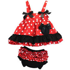 Minnie Mouse Outfit Red Black Minnie Mouse Outfit Baby Girl Dress Baby Girl Outfit Infant Dr Birthday Girl Dress Minnie Mouse Baby Clothes Minnie Mouse Outfits