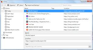 When you search for a file using the search files option in windows xp, the history will be stored in the registry. Browsing History In Firefox View The Websites You Have Visited Firefox Help