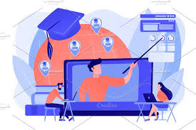 Global Online Education Concept Online Education Education Poster Design Education