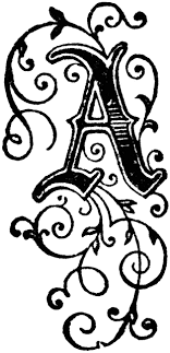 Decorative Letter A | ClipArt ETC
