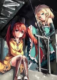 Enju Tina Black Bullet Pulya Milaya Anime Devushka Anime