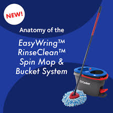 Undo it entirely in order to lift off the metal bar locked against the spin mop head. O Cedar Posts Facebook
