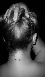Pin By Bailey Pilant On Hair Nails Make Up Dermal Piercing Neck Piercing Nape Piercing