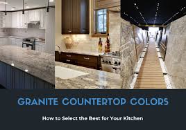 Add modern freshness to your honey tinted cabinets with a white granite countertop which may be the. Granite Countertops Colors Select The Best One For Your Kitchen