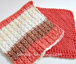 Dishclothes allow you to practice all. Dishcloth Knitting Patterns Simple And Easy Knitting
