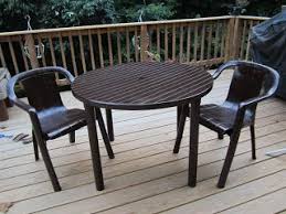 Feeding Our Lives Llc What Do You Think Of My New Patio Furniture Plastic Patio Furniture Patio Furniture Patio Dining Furniture