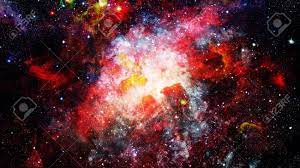 A distant spiral galaxy with glowing gas clouds. Nebula And Galaxy Majestic Colorful Background Design Of Color Stock Photo Picture And Royalty Free Image Image 99774645
