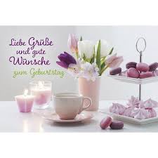 Faltkarte Liebe Grusse Geburtstag Schreibwaren