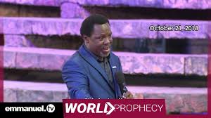 I confirm that the man of god, pastor tb joshua passed away on saturday after his evening programme, ojo told afp news agency. Video I Prophesied Former President S Death Tb Joshua Iharare News