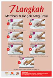 Ada 7 step atau langkah untuk mencuci tangan. Cara Membasuh Tangan Dengan Betul Anjung Teratai