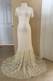 ✅ free delivery and free returns on ebay plus items! Mermaid Lace Scoop Short Sleeve Pleated Maternity Wedding Dress Ucenter Dress
