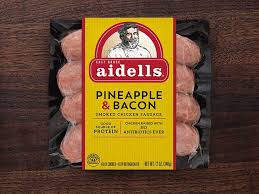 Made with sausage, cabbage, apples, onion, and spices it's perfect with crusty bread and salad. Pineapple Bacon Chicken Sausage Aidells