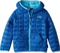 The North Face Kids Baby Boys Thermoball Hoodie Toddler Turkish Sea Turquoise Blue 2t Toddler