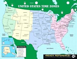 45 Distinct Map Of Us Time Zones