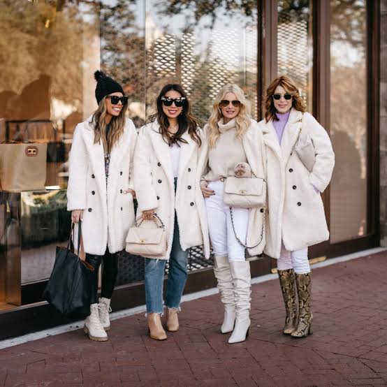 Chic at Every Age | Style of Sam | Winter White Coat