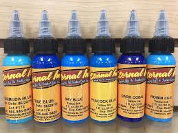 With over 150 different colours or shades now available eternal ink can deliver for any design. Eternal Tattoo Ink Professional 6 Color 1 Ounce Blue Pallet Set 100 Authentic Health Amp Beauty Tattoos Amp Body Art Eternal Tattoo Ink Ink Tattoo Ink
