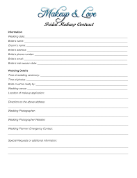 How To Draft A Wedding And Bridal Makeup Contract Download This Wedding And Bridal Makeup Contract T Bridal Makeup Prices Bridal Makeup Bridal Makeup Kit List