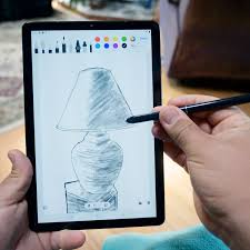 The 10.5 screen size was made possible from minimized bezels and no top logo hdmi adapter required to connect to external display using samsung dex. Samsung Galaxy Tab S4 Review Versatile Android Tablet