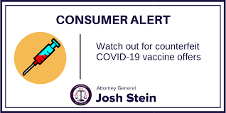 Vaccine deliveries to eu countries have increased steadily and vaccination is gathering pace. Consumer Alert Watch Out For Counterfeit Covid 19 Vaccine Offers Nc Doj