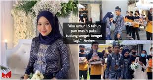 Menurut bapa kepada pengantin lelaki, berkahwin di usia muda adalah tradisi dalam keluarga mereka. Kahwin Di Usia Muda Ramai Terkejut Pengantin Baru Berumur 15 Tahun