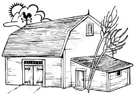 Teach your child how to identify colors and numbers and stay within the lines. Barn Coloring Pages