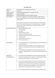 What is a portfolio manager? Inward Investment Manager Shdc