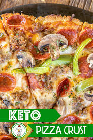 Keto Pizza Crust In 2020 Pizza Crust Keto Pizza Crust Recipe Diet Breakfast Recipes