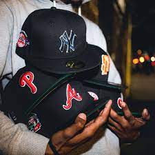 Hat Club Black Dome Collection Milled