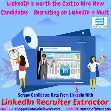 May 09, 2018 · recruiter lite overview. Linkedin Data Scraper For Scraping People Data From Linkedin