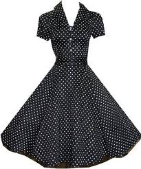 Pretty Kitty Fashion 50s Black White Polka Dot Swing Tea Dress Buy New 29 99 32 99 Housewife Dress Rockabilly Dress Vintage Dresses