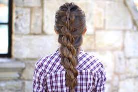Using the styling heads, girls can practice different hair styles and then apply those skills to their own hair. Pull Through Mermaid Braid Cute Girls Hairstyles