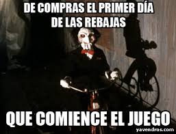 Macabro, juegos de palabras de halloween, citas de anuario divertidas, citas graciosas Que Empiece El Juego Saw Meme