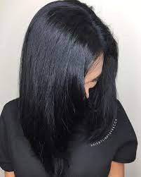 Black hair can make those with light skin look unnaturally pale. Blue Black Hair How To Get It Right