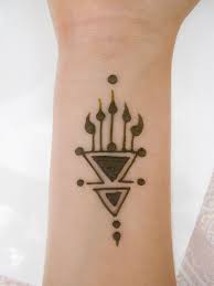 Triangles Geometrical Arm Small Henna Tattoo Henna Tattoo Designs Simple Henna Tattoo Designs Small Henna