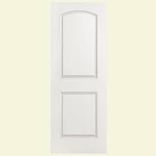 Masonite 30 In X 80 In Solidoor Roman Smooth 2 Panel Round Top Solid Core Primed Composite Interior Door Slab 24935 Prehung Interior Doors Masonite Interior Doors Interior Door Styles