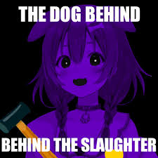 Save and share your meme collection! Purple Guy Meme On Twitter O Cao Por Tras Do Abate Purple Face From The Fnaf X Korone Meme