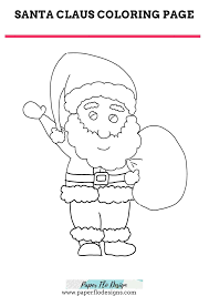 They are based on a variety of harmonious abstract models, inspired by nature,. Santa Coloring Page Easy Printable Sheet Paper Flo Designs