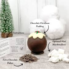 Christmas Pudding Hot Chocolate Bomb Chocolate Bomb Christmas Pudding Diy Hot Chocolate