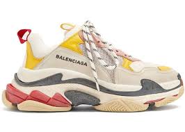 Street style voyeurs won't have any choice but to glare longingly at the shoes on your. Balenciaga S Triple S In Cream Is On The Way Outsons Men S Fashion Tips And Style Guide For 2020