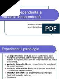 Variabile dependente și independente acestea sunt cele două variabile principale ale oricărui experiment sau investigație. Variabila Dependenta Si Variabila Independenta