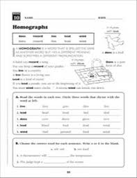 Homographs Grade 3 Vocabulary Packet Homographs Homographs Activities Vocabulary