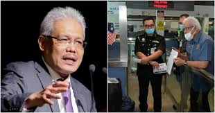 Case against those who claimed guan eng's son. Minister Of Home Affairs Hamzah Zainudin Tests Positive For Covid 19 World Of Buzz
