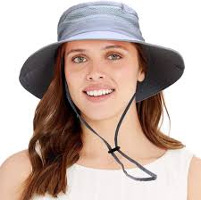 CAMOLAND Breathable Wide Brim Boonie Hat Outdoor UPF 50+ Sun Protection  Mesh Safari Cap for Travel Fishing : Buy Online at Best Price in KSA