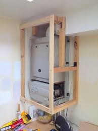 How To Make An Simple And Attractive Diy Boiler Cover Diy Cupboards Kitchen Furniture Storage Small Utility Room