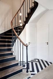 Maison De 210m2 Visite Blog Deco Clem Around The Corner Escaliers Noirs Escaliers Maison Renovation Escalier Bois