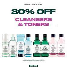 Great Offer Cleansers And Toners Body Shop At Home The Body Shop Cleanser And Toner