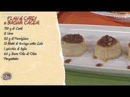 Flan Di Cardi E Bagna Cauda In Due Minuti