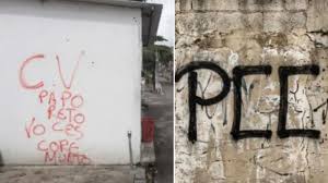 Agentes da Polícia Federal com fardamento operacional tático armados durante ação de combate ao crime organizado.