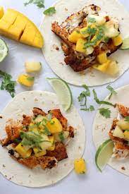 Check spelling or type a new query. Fish Tacos With Mango Peach Salsa Joyous Apron